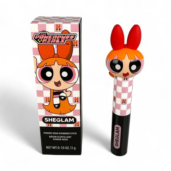 Powerpuff Girls Power-Noia Shimmer Stick Sugar Blossom Sheglam - Picture 1 of 4